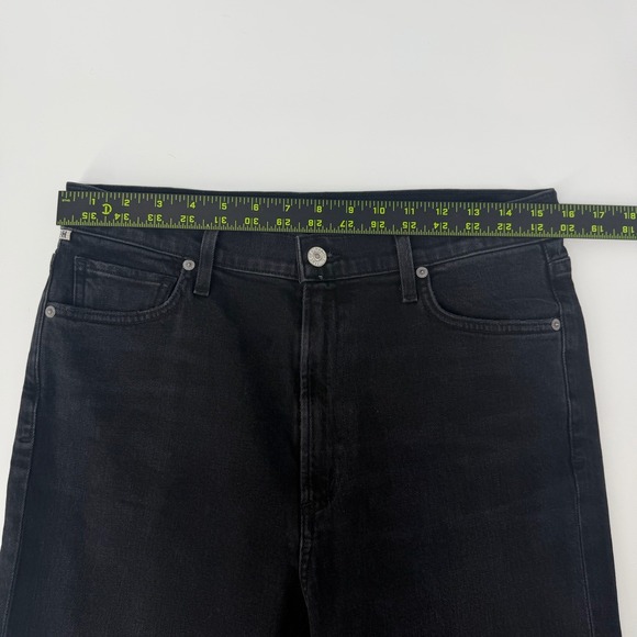 Citizens of Humanity Georgia High Rise Boot Cut Jeans Womens Size 29 Black - Picture 11 of 13